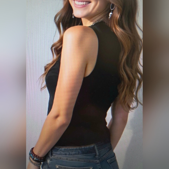 Womens Western Cowgirl Vest Button Front Size Large - Picture 3 of 3